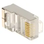 WTYK MODULARNY EKRANOWANY RJ45/C6-EKRAN*P100